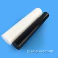 Barra de nailon MC personalizada de 1-250 mm negro/branco